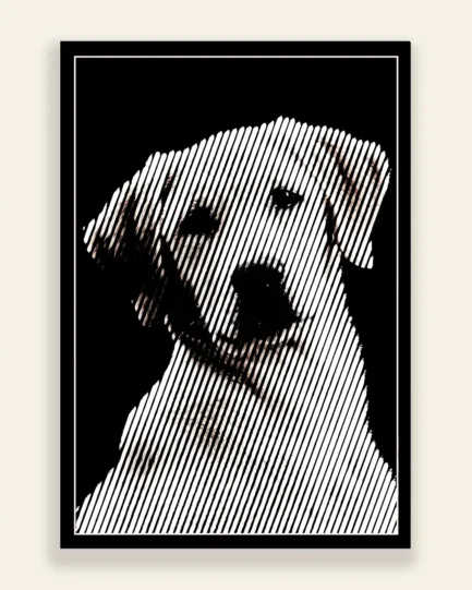 dog portrait gift india